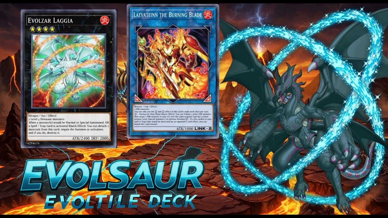 MDPRO3 , 🦎🦖🔥 Evolsaur Evoltile Deck! 🦖🦎🔥 #YuGiOh