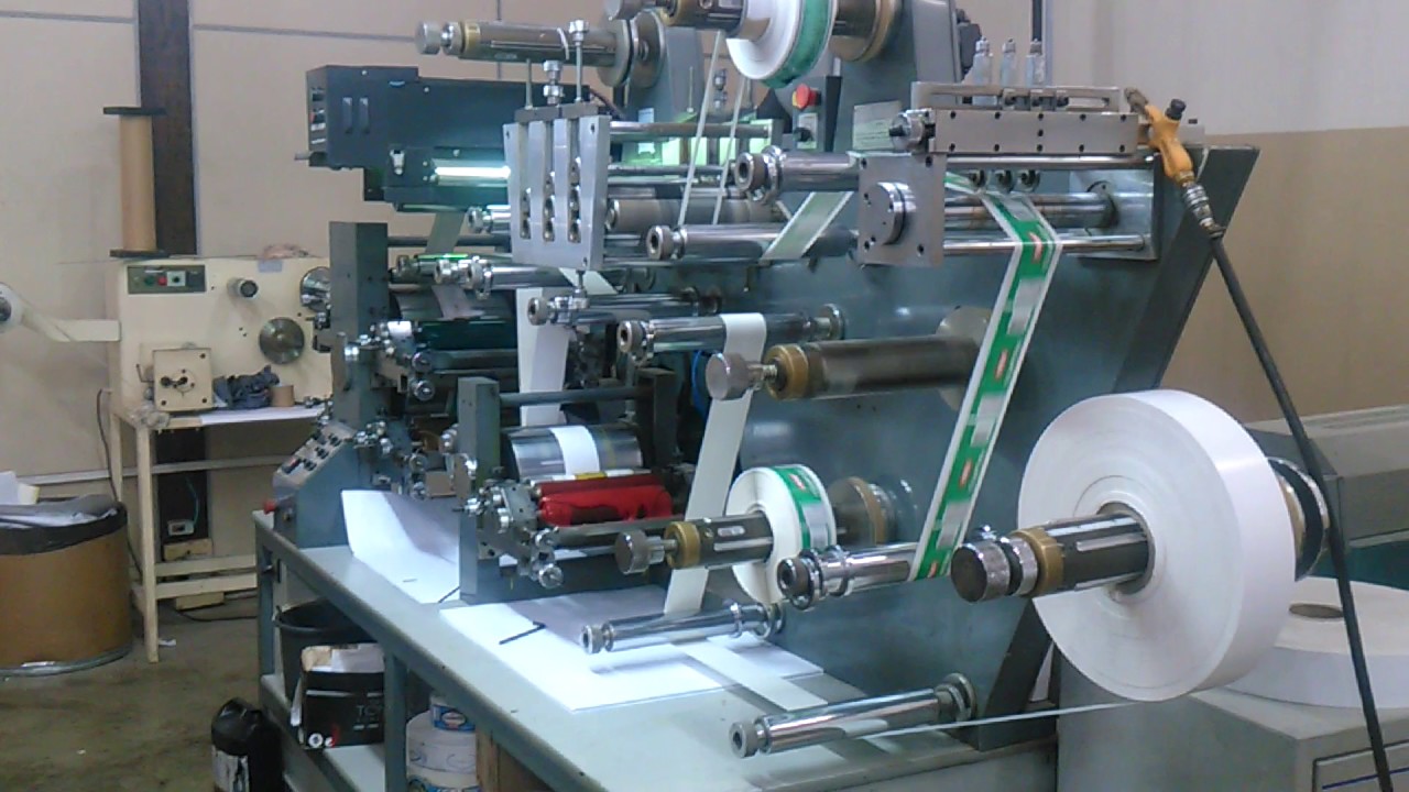 Máquina flexografia impressor eder cardoso máquina 5 cores