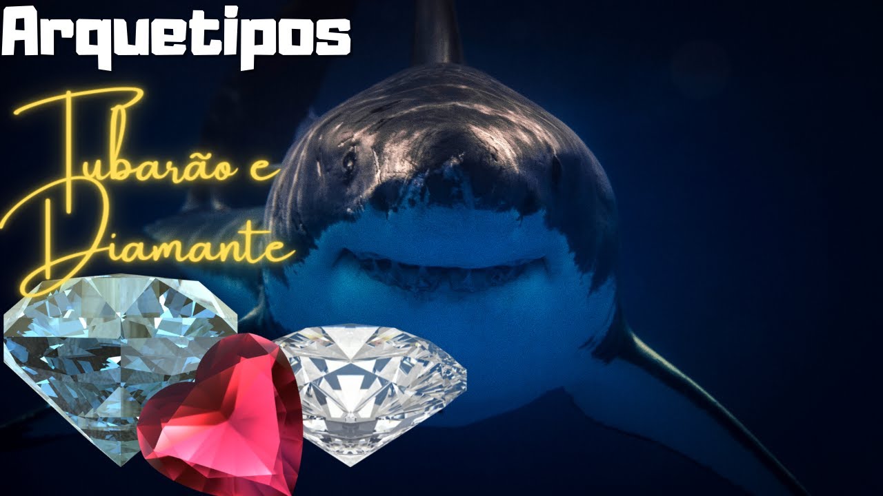Arquetipos Tubarão e Diamante Atração De Dinheiro,Luxo,Poder,Determinação,Força e Autoridade