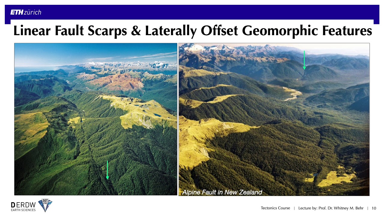 Video 10b: Strike Slip Fault Styles and Physiography