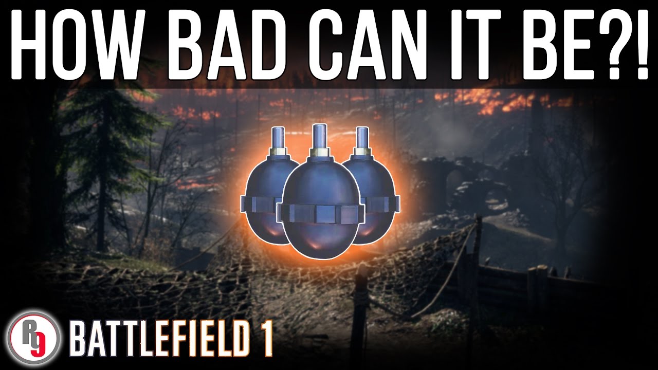 Самая редко используемая ручная граната в Battlefield 1?