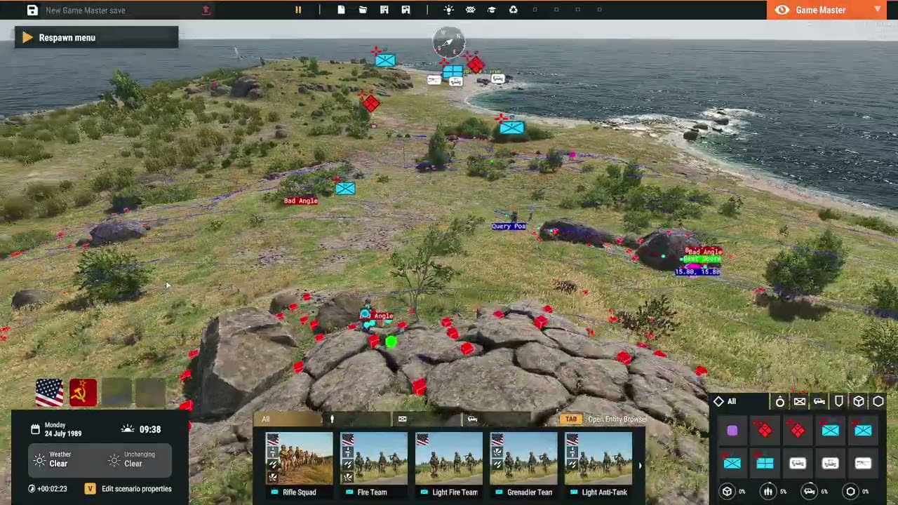 Arma Reforger: CRX Enfusion A.I. New Combat Move and Cover Behavior Showcase. ( Extended )