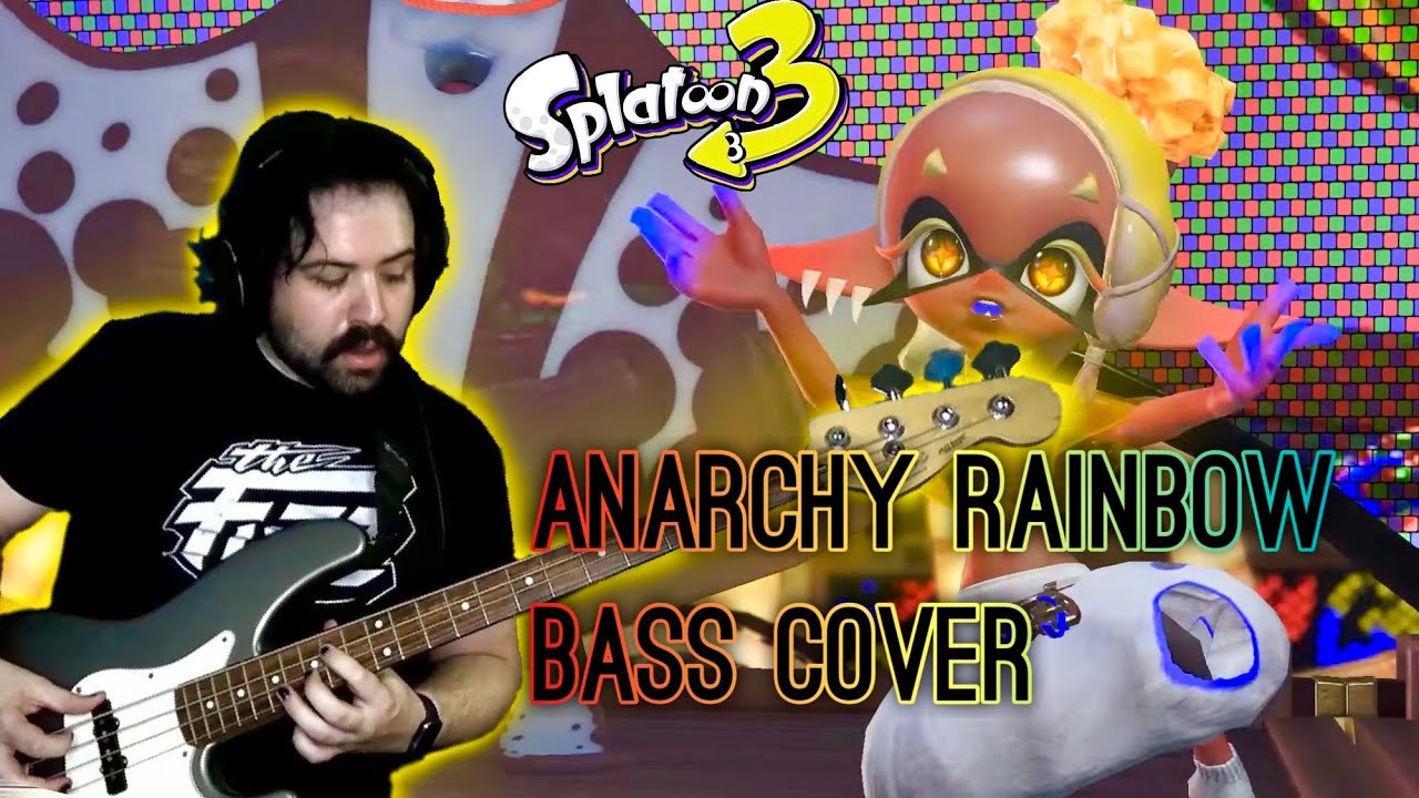 Anarchy Rainbow Bass Cover (Splatoon 3 / Deep Cut)