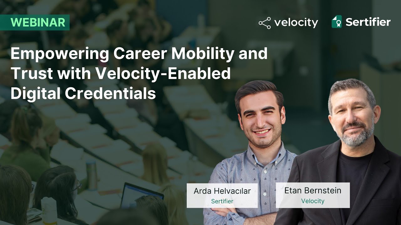Empowering Career Mobility and Trust with Velocity-Enabled Digital Credentials