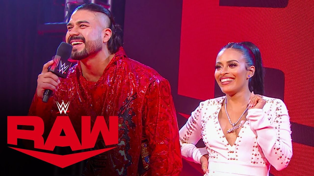 Andrade crashes Drew McIntyre&rsquo;s address to WWE Universe: Raw, April 13, 2020