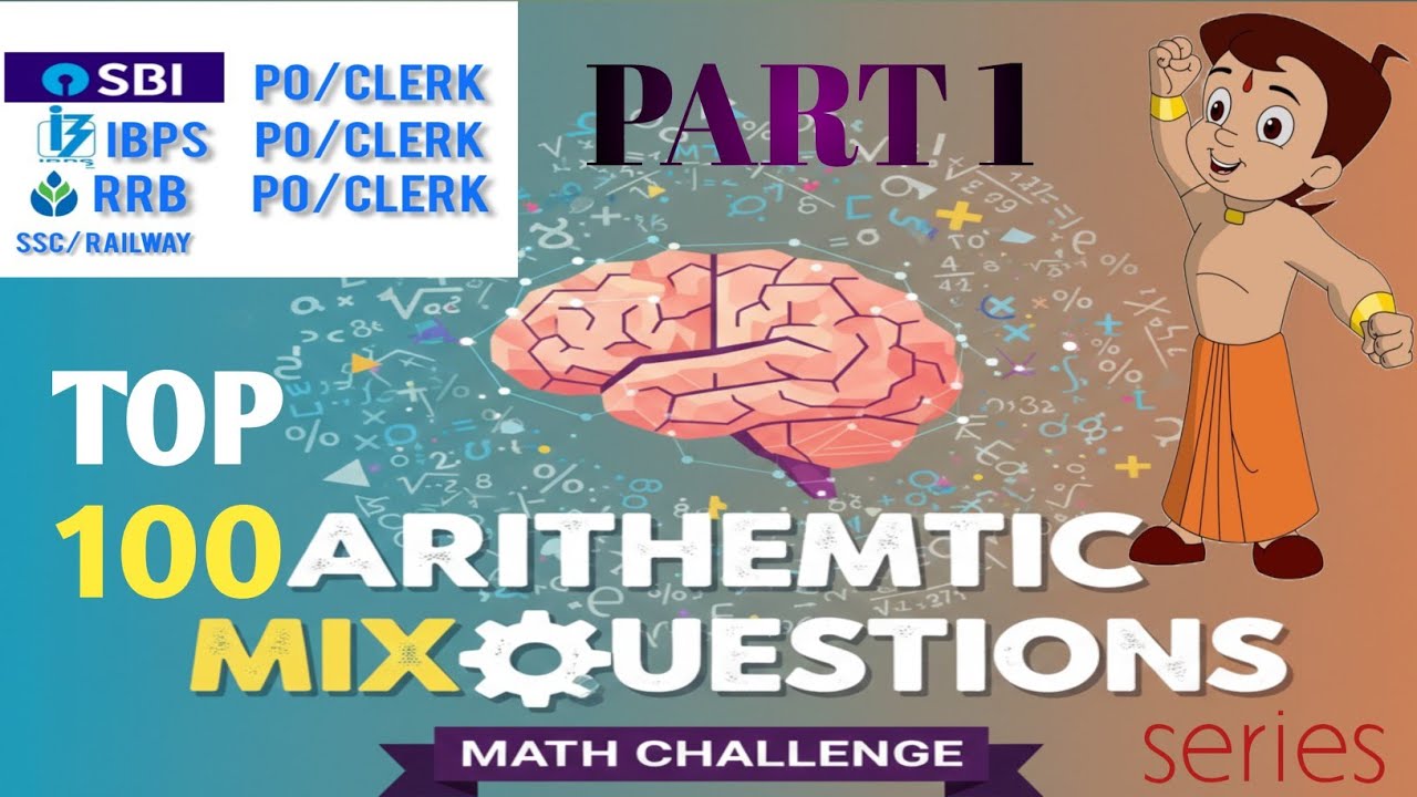 Selection Level Arithmetic Questions for SSC Bank Railway | Mixed Practice Set 1