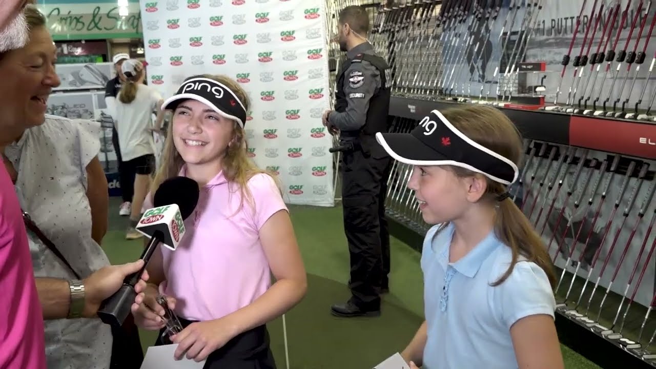 Brooke Henderson Stops By Golf Town Ottawa East to visit the #BrookeBrigade l Golf Town