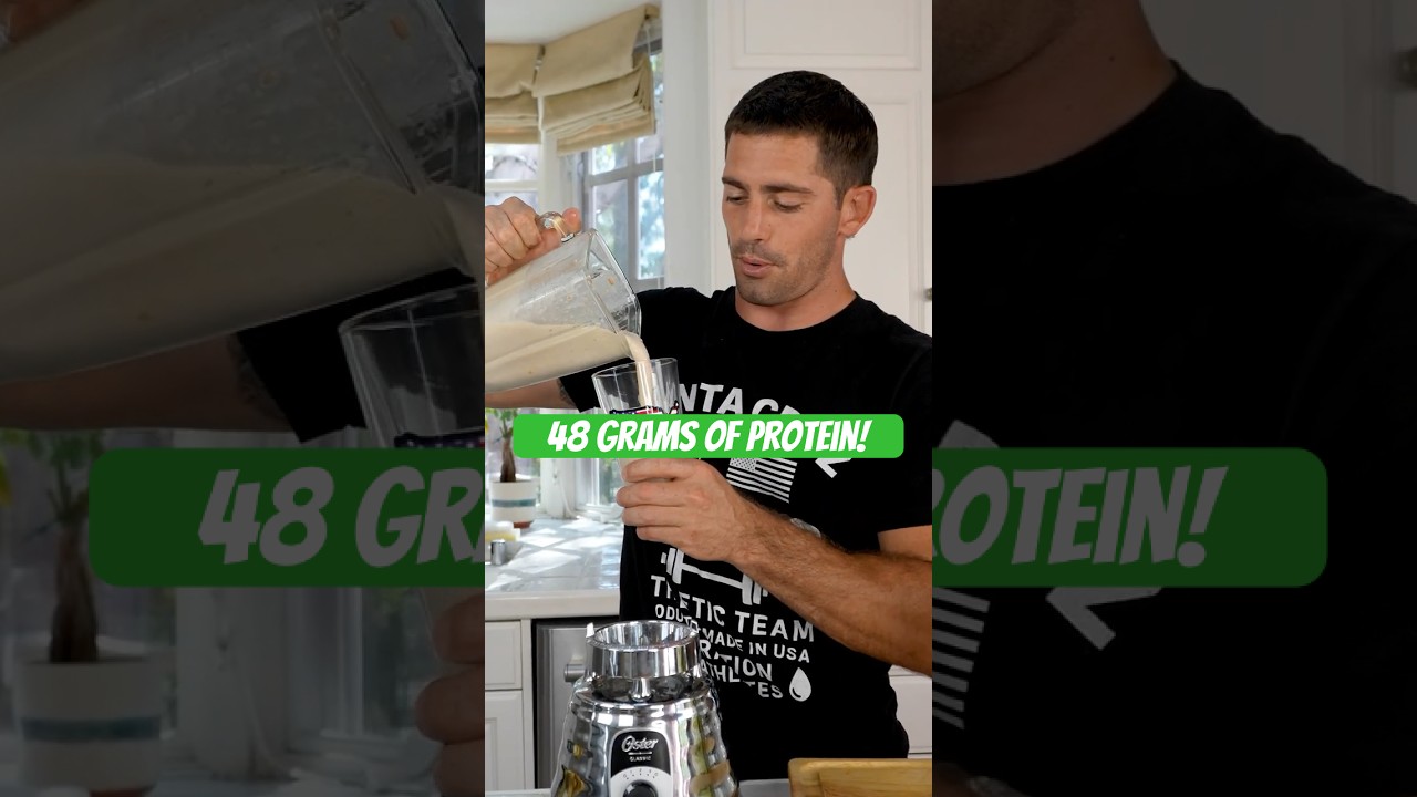 Banana peanut butter protein shake recipe