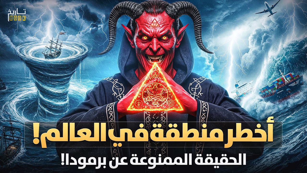 مثلث برمودا - أين تختفي الطائرات والسفن؟! وماعلاقته بموقع عرش ابليس!؟ القوى الكبرى تخفي الحقيقة!!