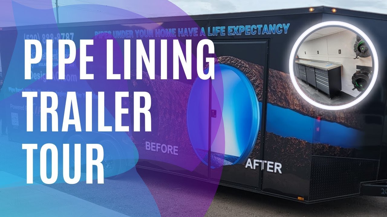 Check Out the Best Setup for a Pipe Lining Trailer by Internal Pipe Technologies