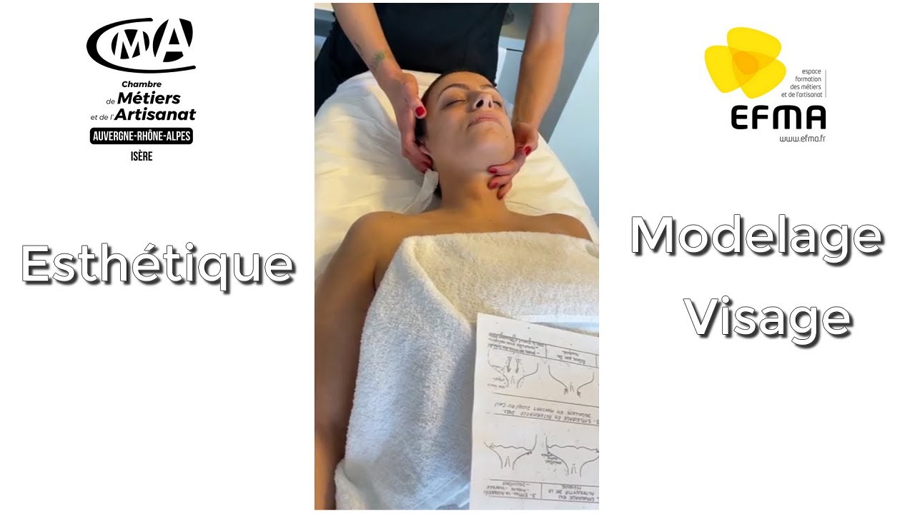 Modelage du visage : Partie 1 – Les effleurages – CAP Esthétique-Cosmétique- Parfumerie
