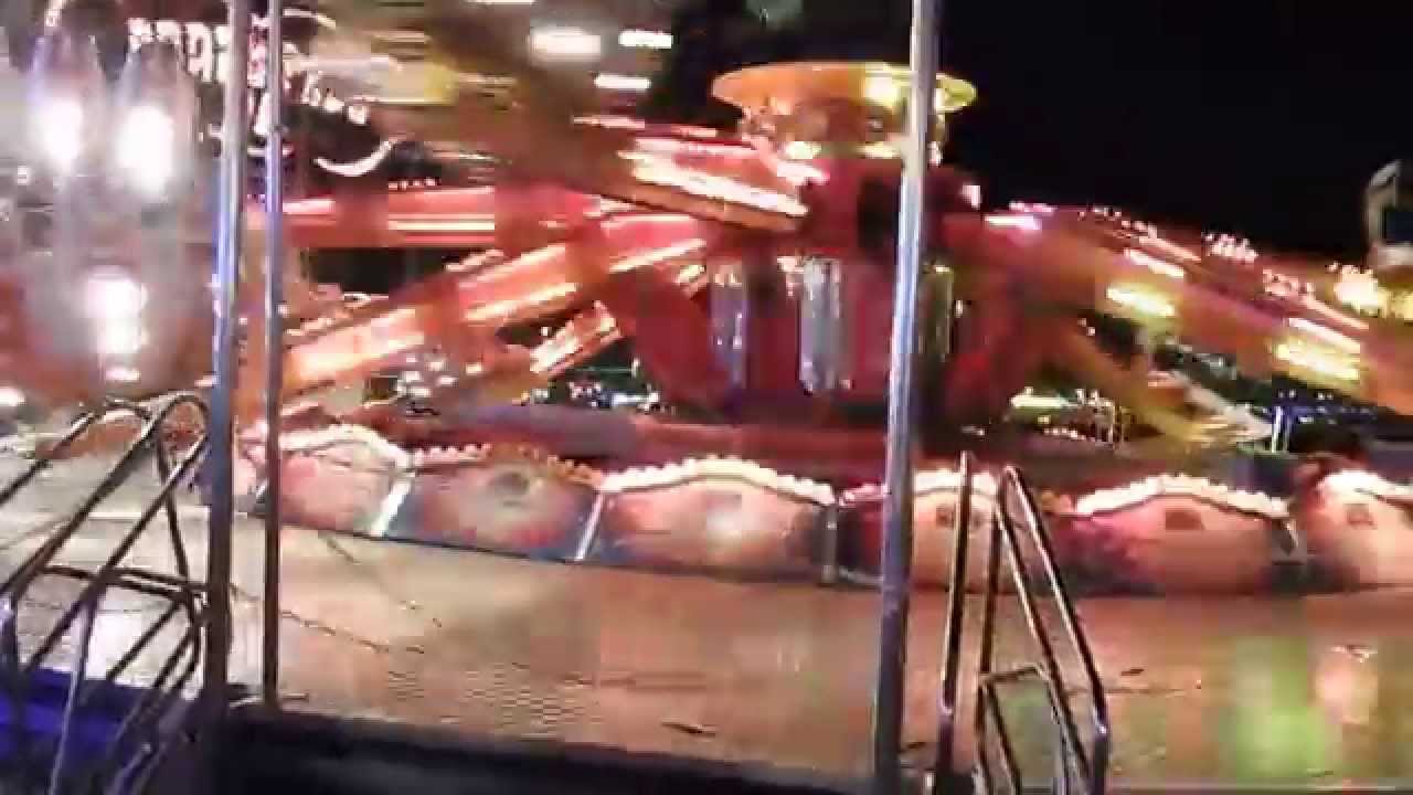 BLACKPOOL CENTRAL PIER CRAZY FROG 2 RIDE IN HD