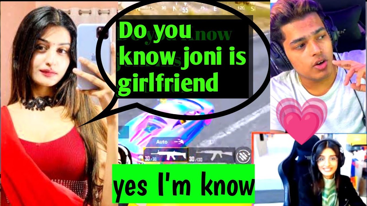 JONATHAN LOVE PAYAL 💗| Payal love story || Bgmi highlights#bgmi #jonathan #payal