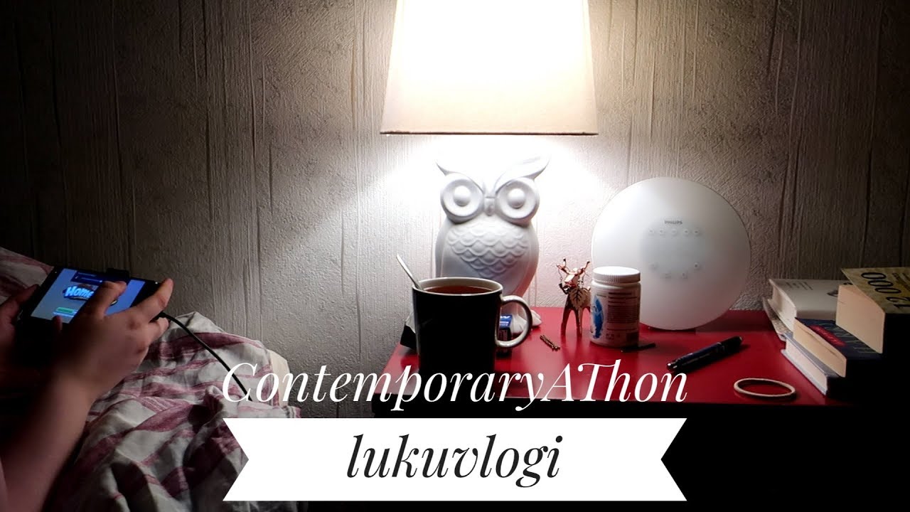 Nykykirjallisuuden lukumaraton // Contemporary-A-Thon VLOG