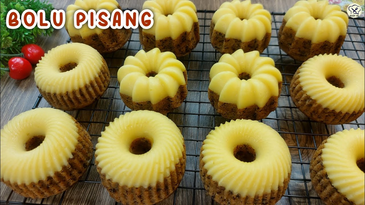 BOLU PISANG KEJU ENAK BANGET SUPER EMPUK DAN LEMBUT