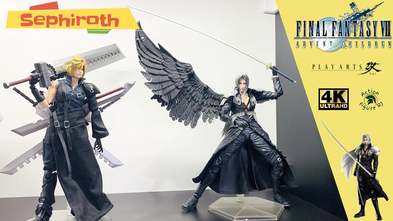 Review Sephiroth final fantasy 7 advent children bootleg PT/BR