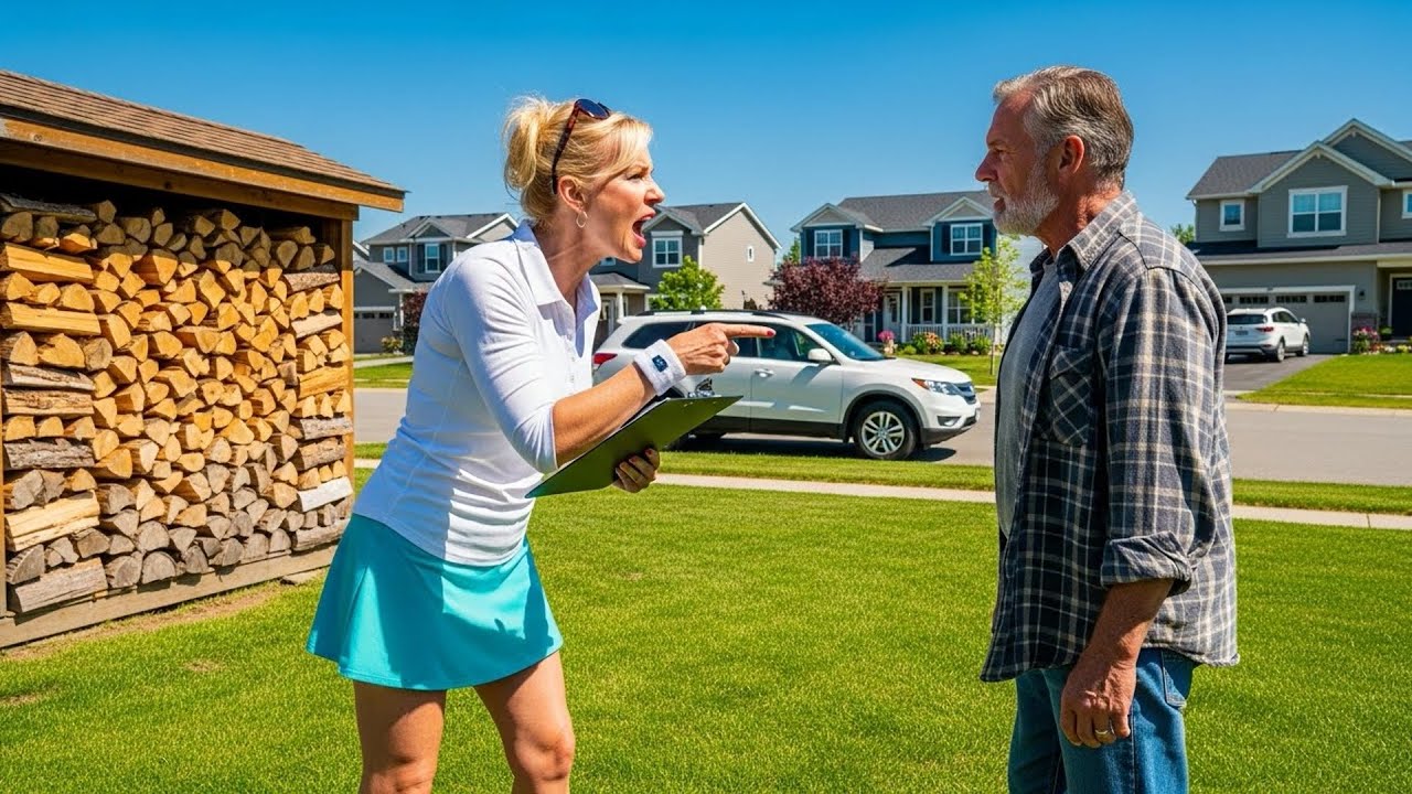 Karen Demanded My Firewood Supply Share, So I Let Her Freeze Until She Apologized To Whole Street