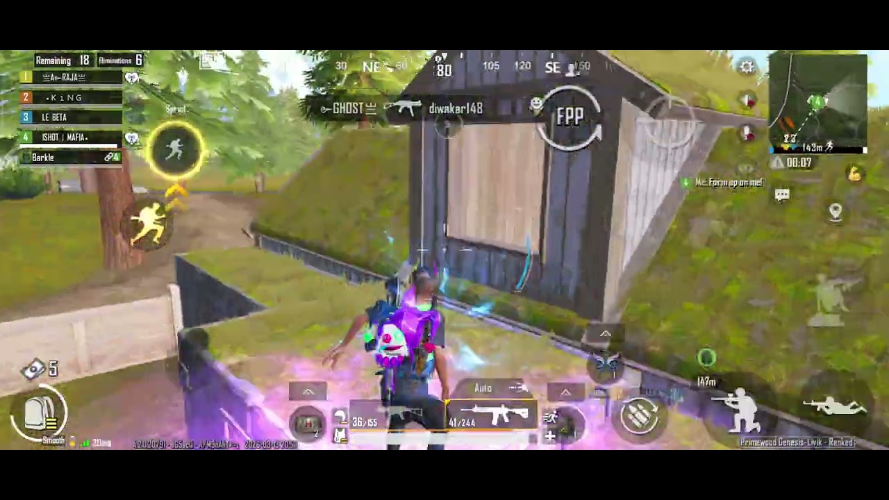 4 finger best fastest gameplay best #aggressive full rush #bgmi #video please guys support Karo 🙏🙏