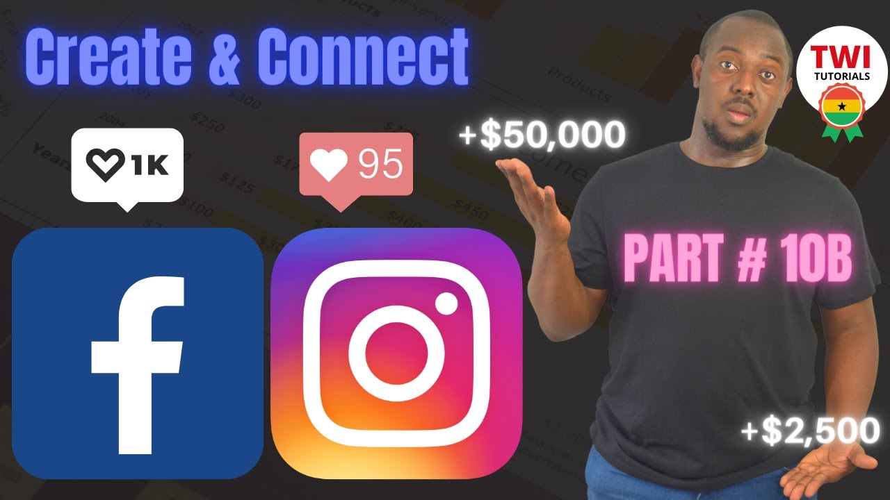 Build a Free Dropshipping Business in Ghana Part #10B | Create Facebook and Instagram Business Page