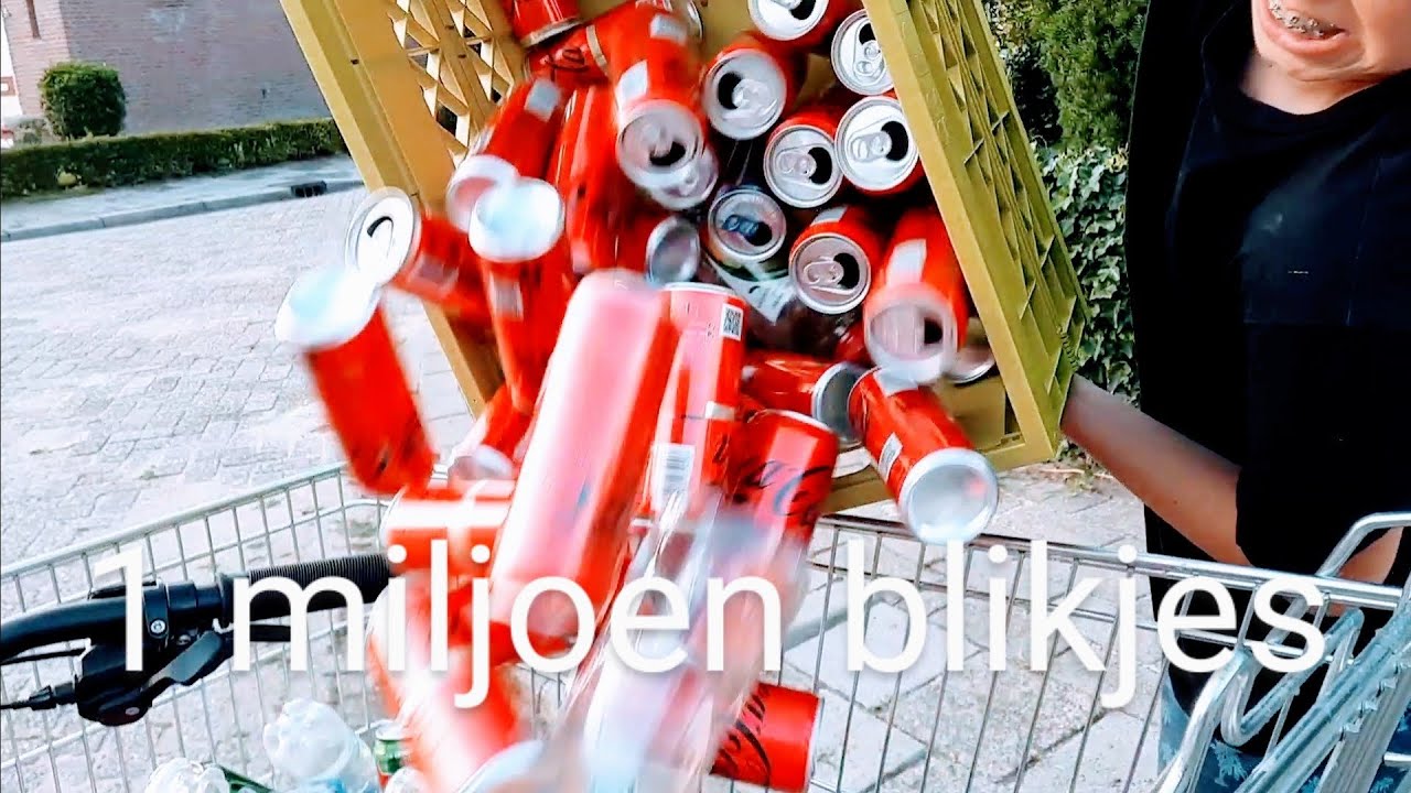 1 jaar - 1 miljoen blikjes. Met statiegeld bomen planten. The Million Cans Challenge.