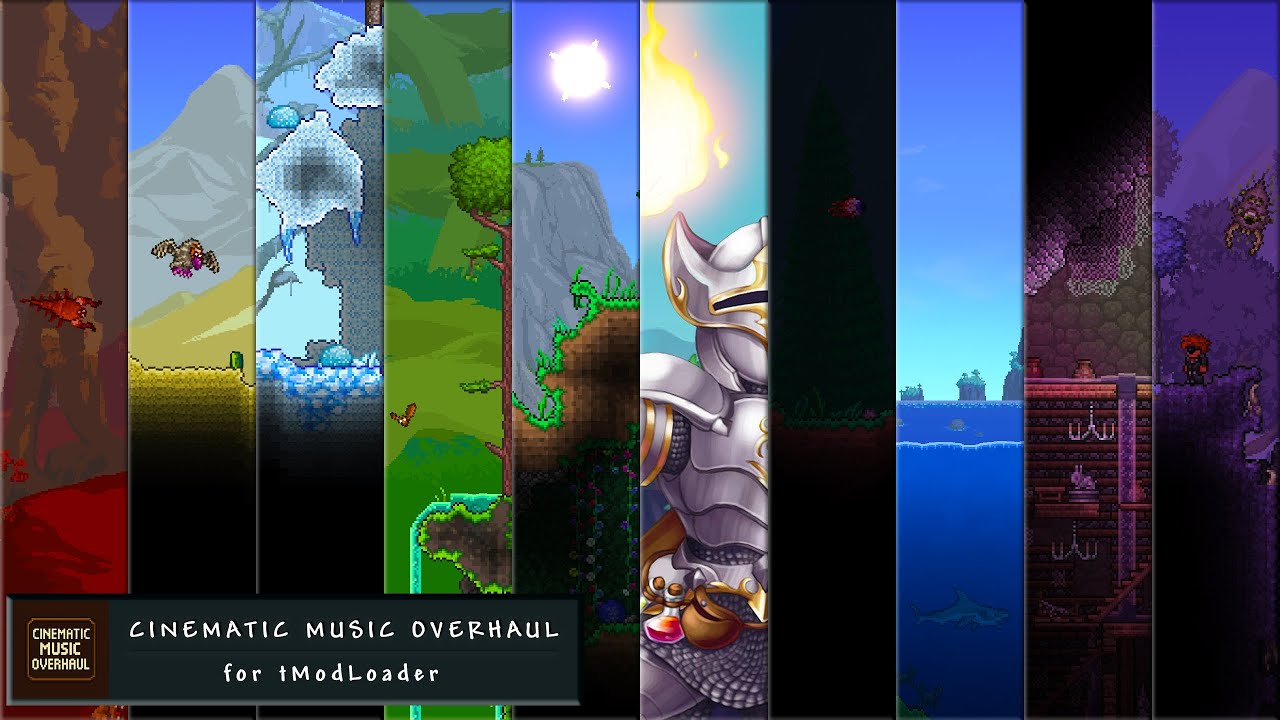 Terraria: Cinematic Music Overhaul | Mod Release Trailer