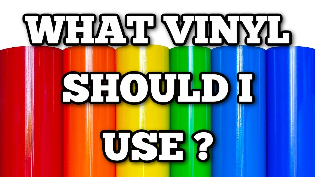 Какой винил использовать? Всё о HTV — разные типы — Cricut для начинающих