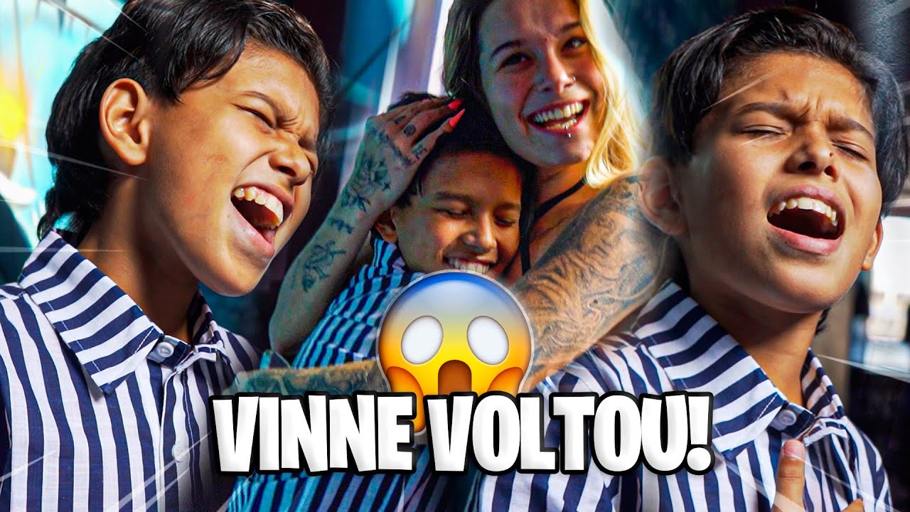 VINNE VOLTOU SURPREENDENDO TODO MUNDO!