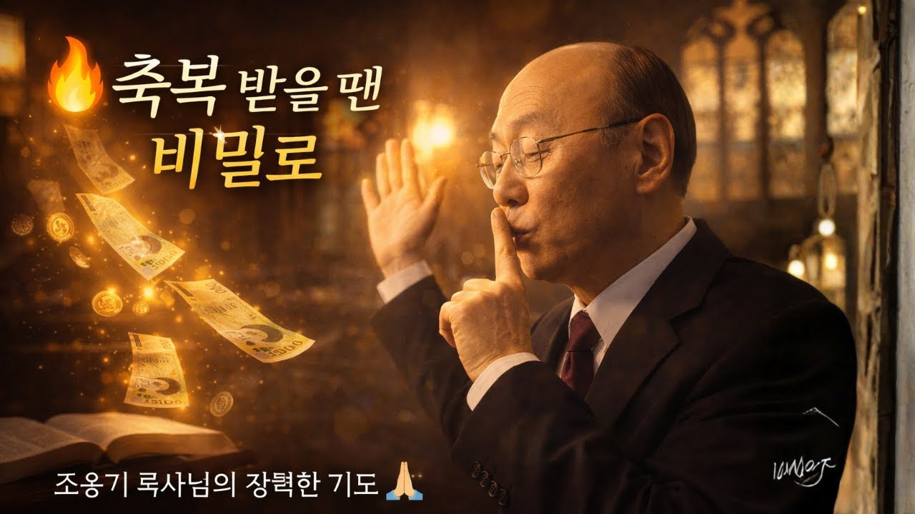 🔥 하나님께서 재정적인 축복을 주실 때… 비밀로 하세요! 🙏 조용기 목사님의 강력한 기도