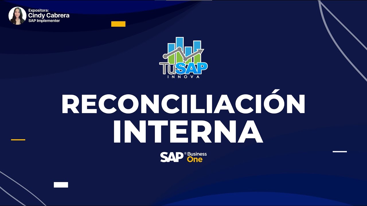 Reconciliación Interna - SAP Business One