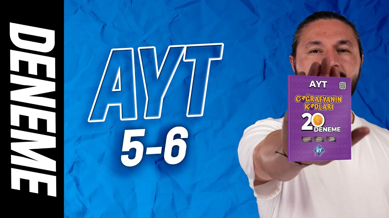 Ayt coğrafya deneme çözümü 🔴 3