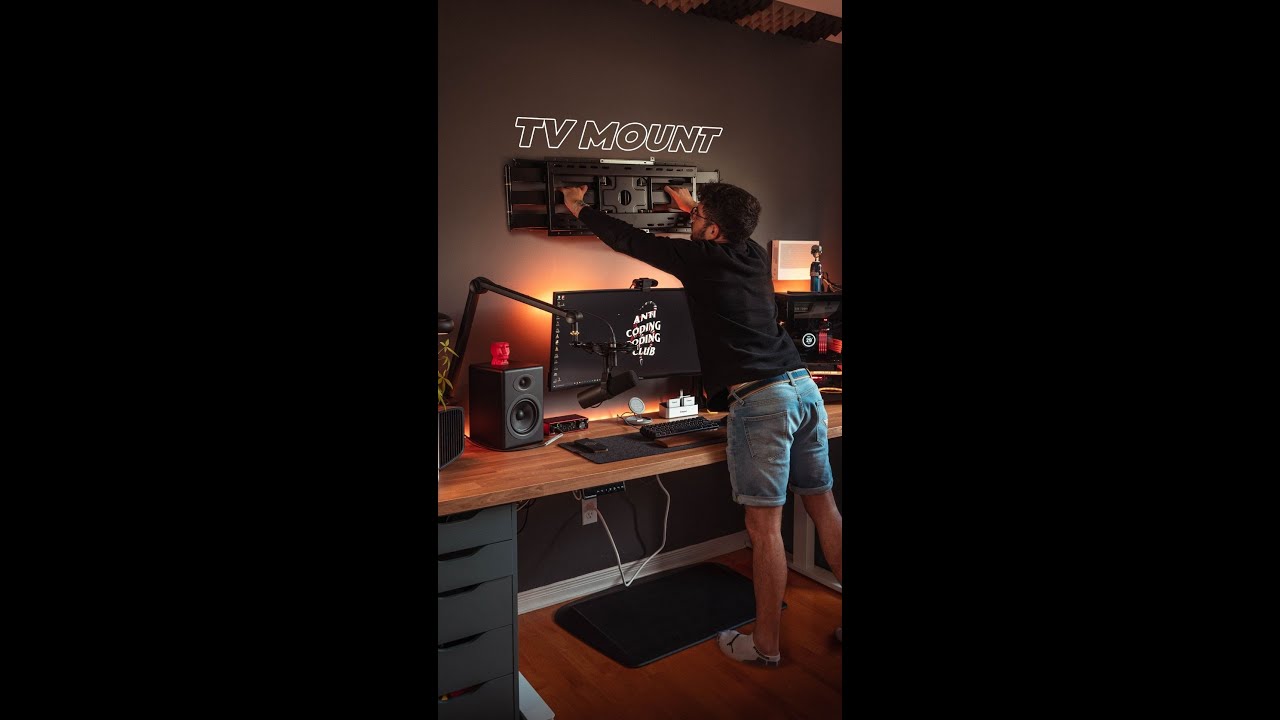 Installing one of the STRONGEST TV Mounts on the market, The Beast!