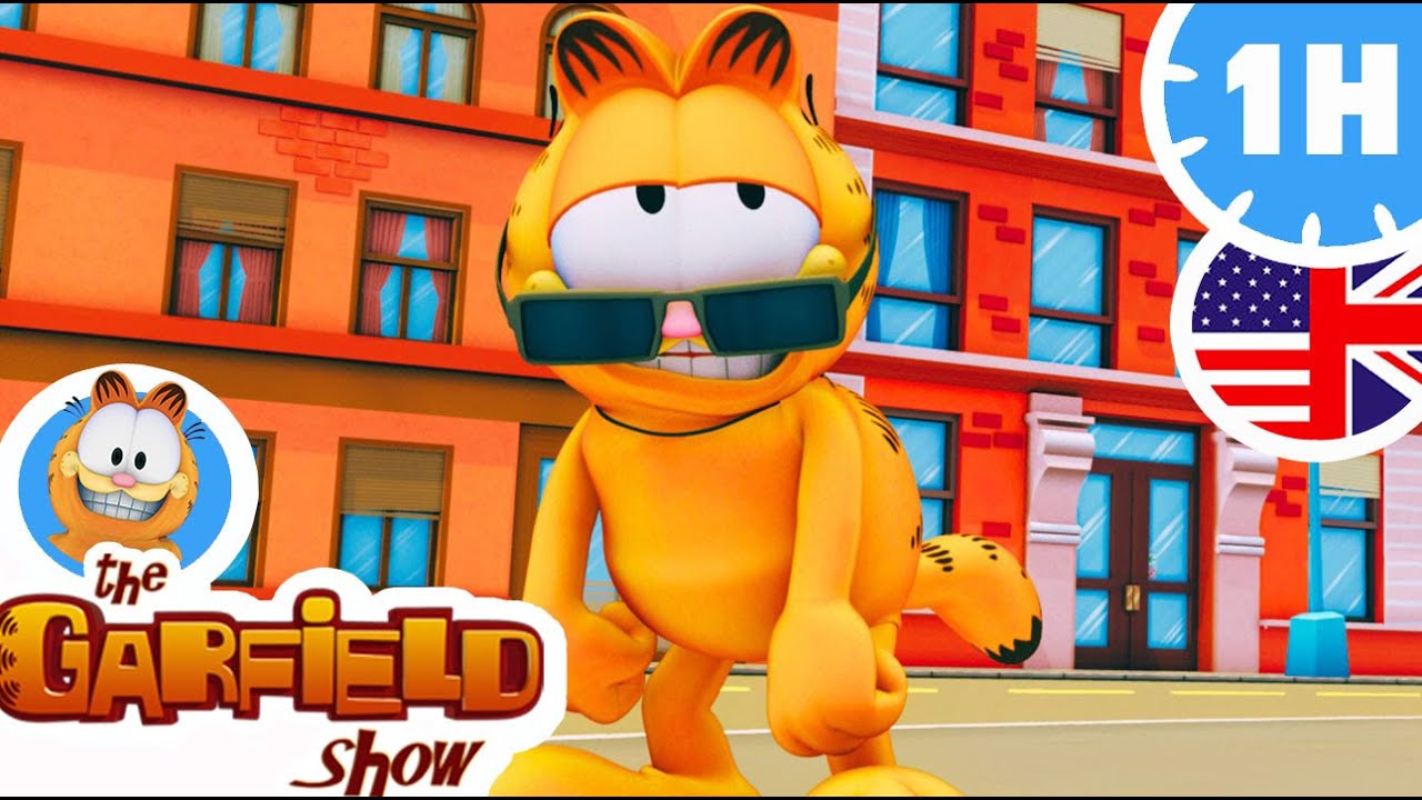 ☀️ Garfield is hot! ☀️ - Funny compilation for kids