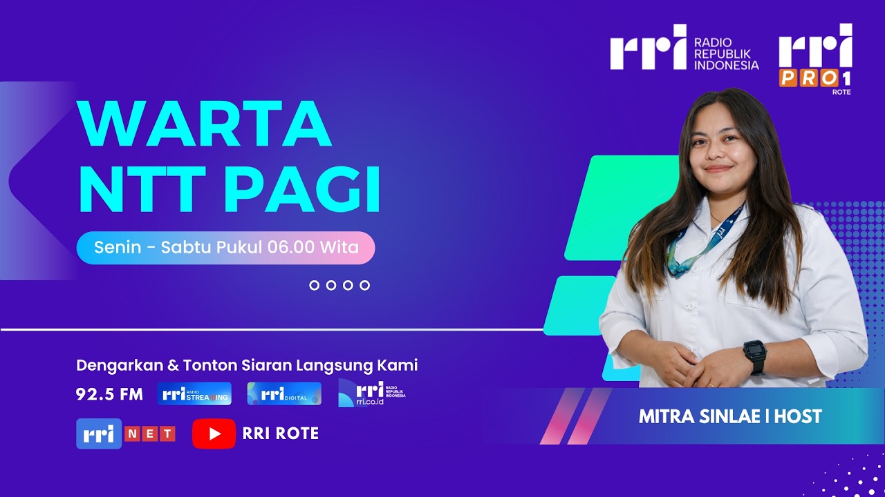 🔴 [LIVE] WARTA NTT PAGI SELASA 10 MARET 2026