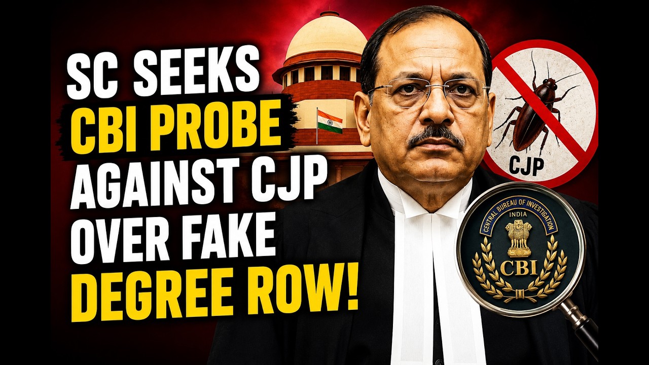 Почему расследование CBI в отношении CJP дошло до Верховного суда? Полный разбор скандала | Запро...