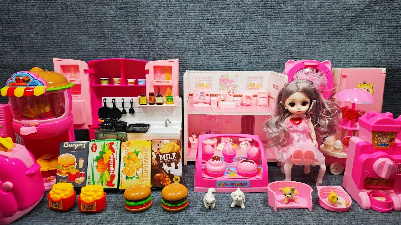 15 Minutes Satisfying with Unboxing Kitchen Sink & Cash Register Toys Set Review | ASMR 