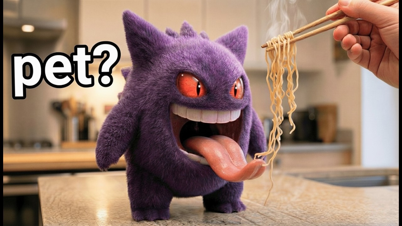 I Simulated Living With Gengar Pokémon In Real Life