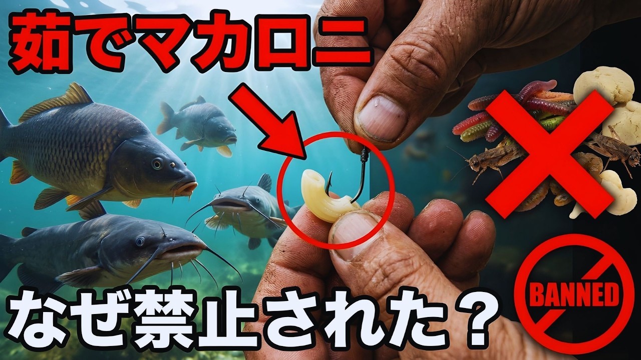 釣具店が絶対に教えないキッチン餌6選――禁止された本当の理由