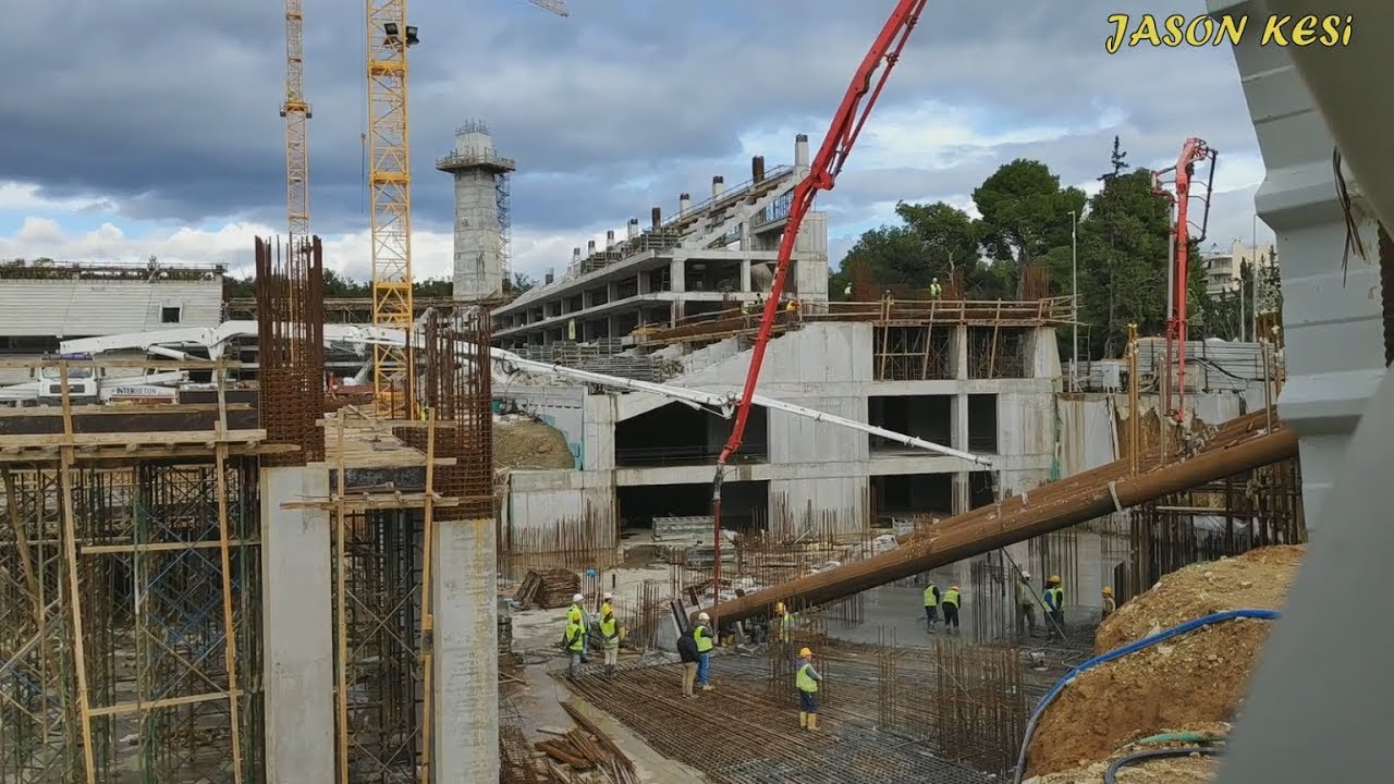 Έργα για το γήπεδο της ΑΕΚ 26/01/2019