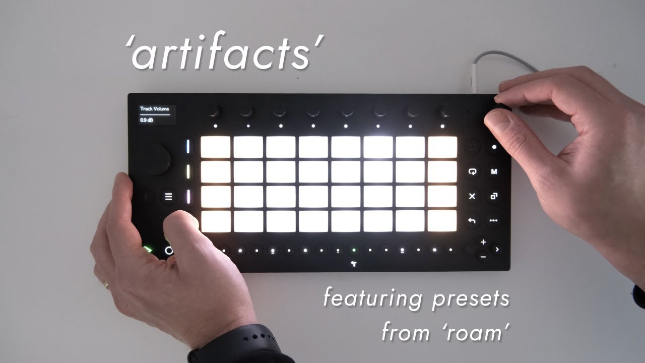 'Artifacts' | Ableton Move | Ambient Using 'Roam' Presets