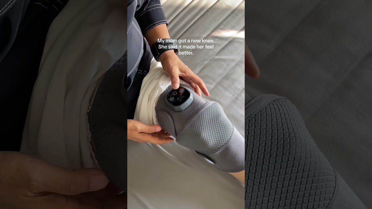 Promising Heated Knee Massager for Pain Relief - Great Gift Idea! #giftidea
