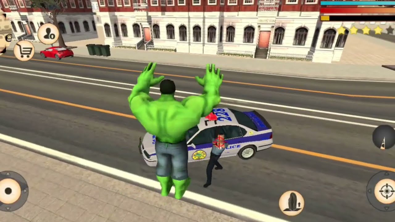 Real Hulk vs City! Power of Hulk Smash 💥#Hulk #HulkSmash #Marvel #Superhero #Gaming #hulkgame 😱😱