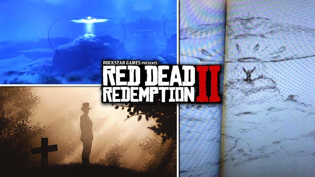 Red Dead Redemption 2 — Секреты и пасхалки — ПОЯВЛЕНИЕ ТРЕТЬЕГО НЛО, ПОХИЩЕНИЯ ИНОПЛАНЕТЯНАМИ И С...