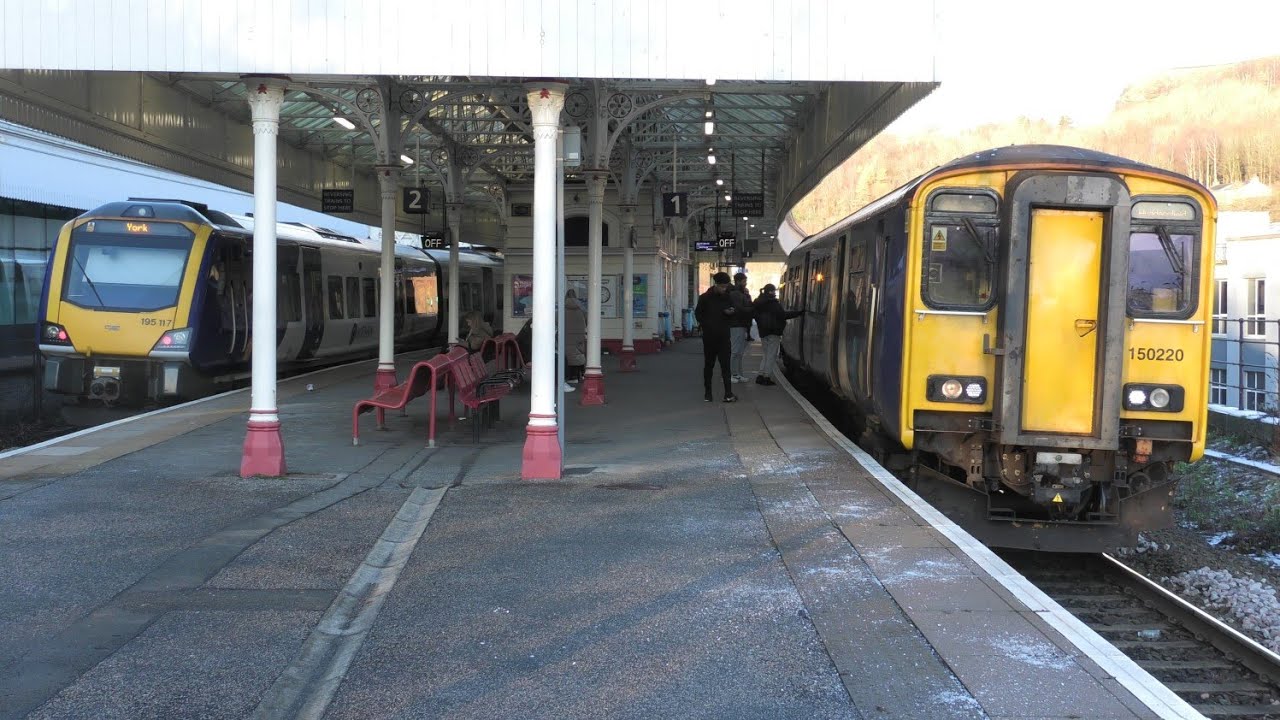 Trains at Halifax - 30/11/2023