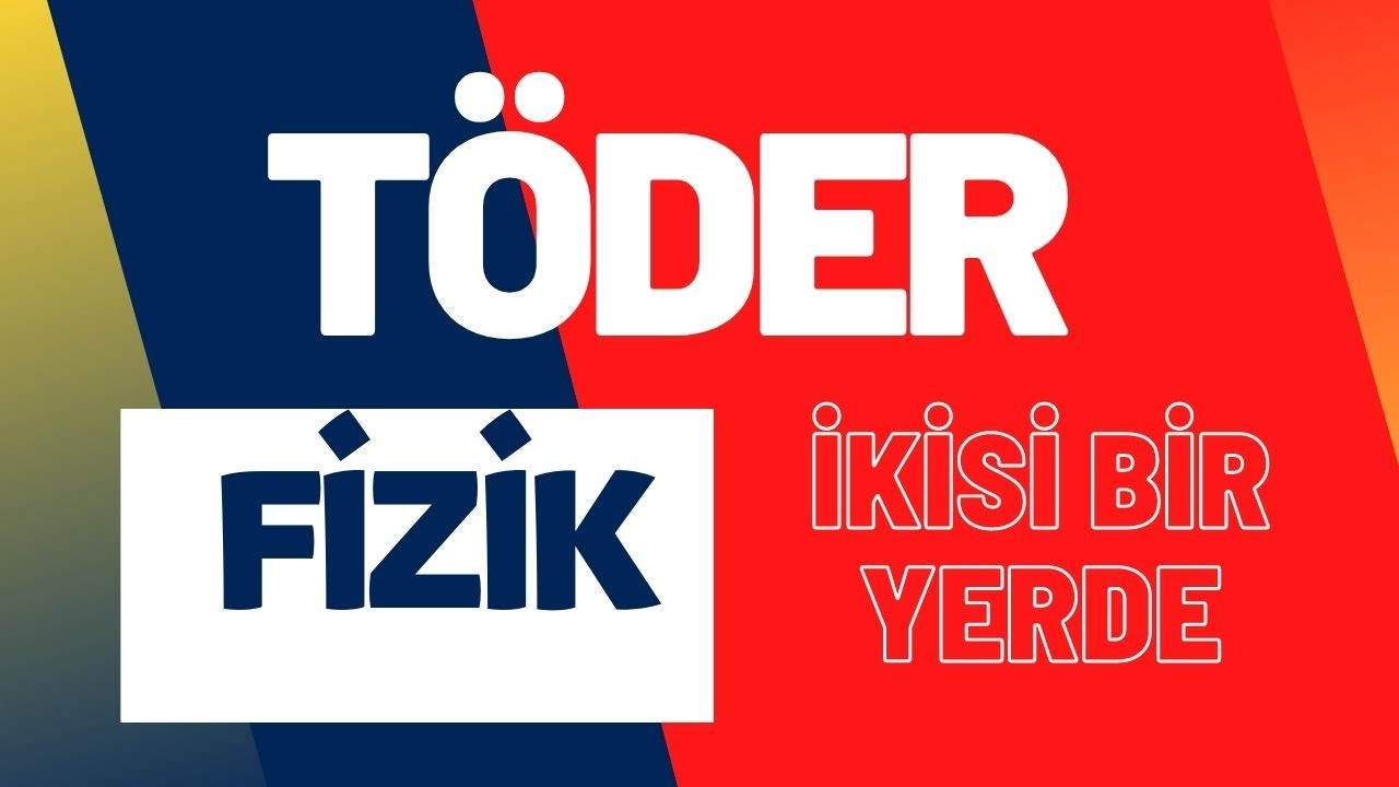 TÖDER 1 TYT AYT FİZİK SORU ÇÖZÜMÜ 2023 I TÜRKİYE GENELİ TYT - AYT DENEMESİ I 💎
