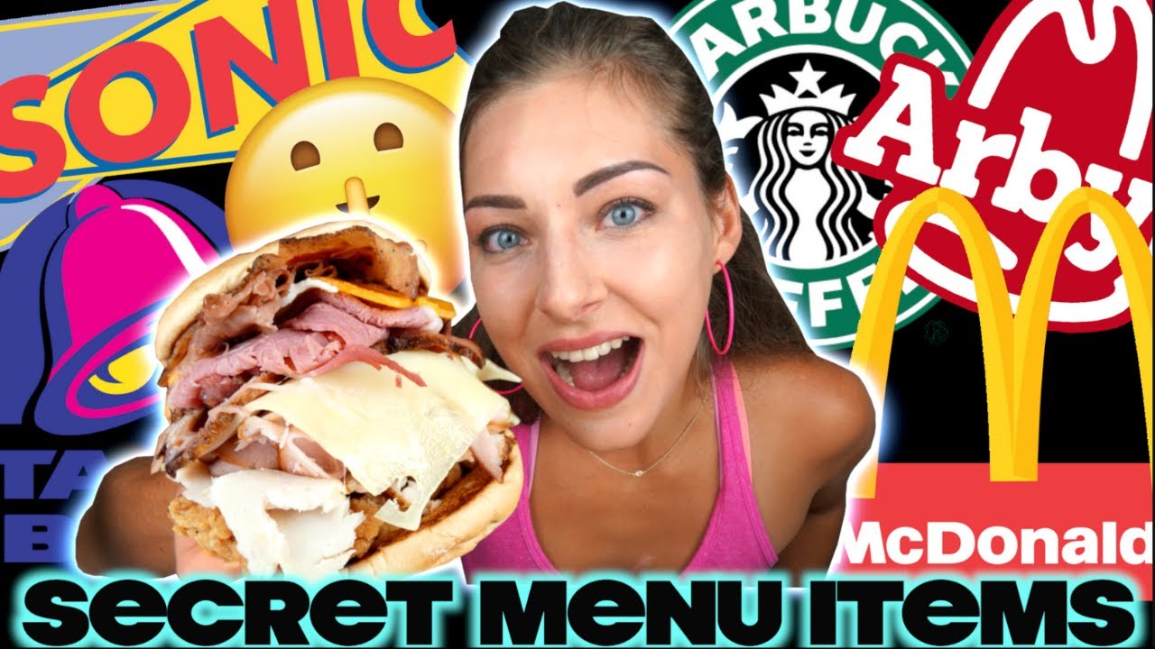 ONLY EATING SECRET MENU ITEMS for A DAY | Are they worth it?