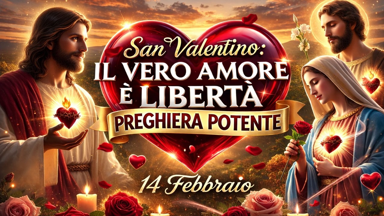 San Valentino: Il Vero Amore è Libertà, Preghiera Potente, 14 febbraio