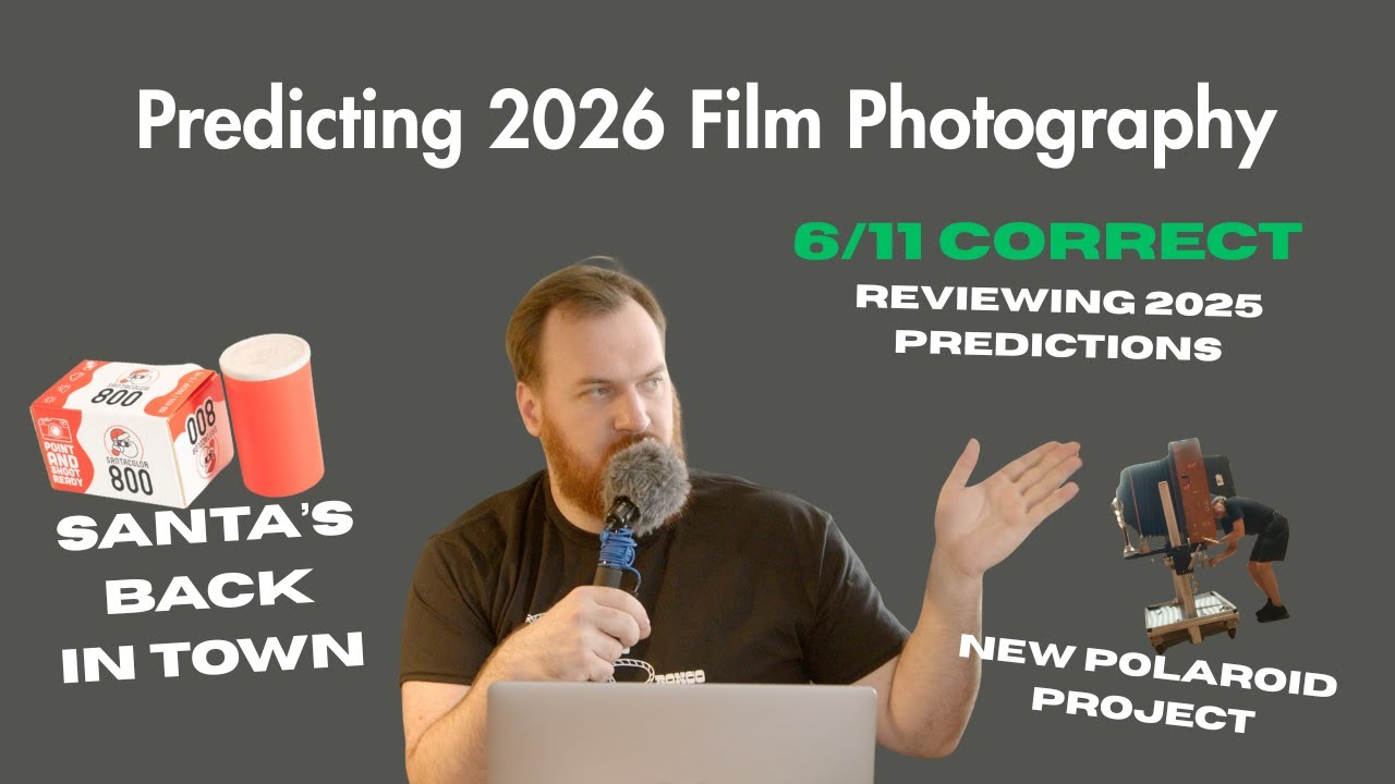 Прогнозирование будущего пленочной фотографии в 2026 году