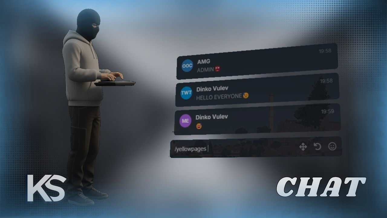 KS Chat [PAID / QBCore / ESX / STANDALONE / FiveM]