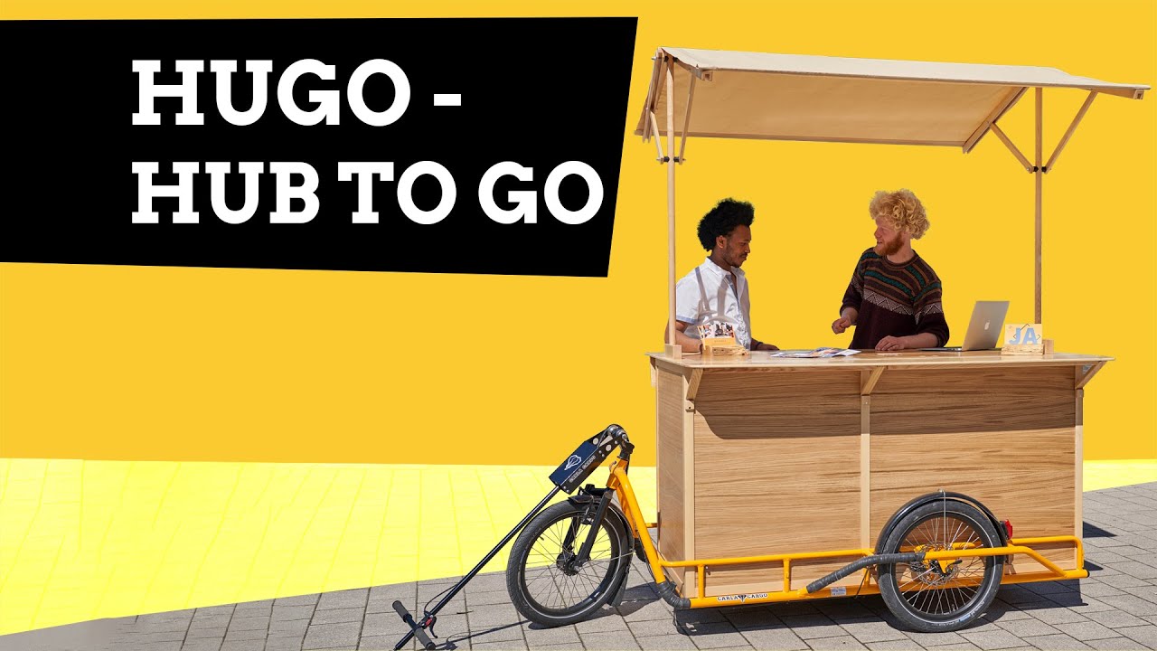 Hugo - Hub To Go | Coffee Bike Business☕ | Promo Bike 📸