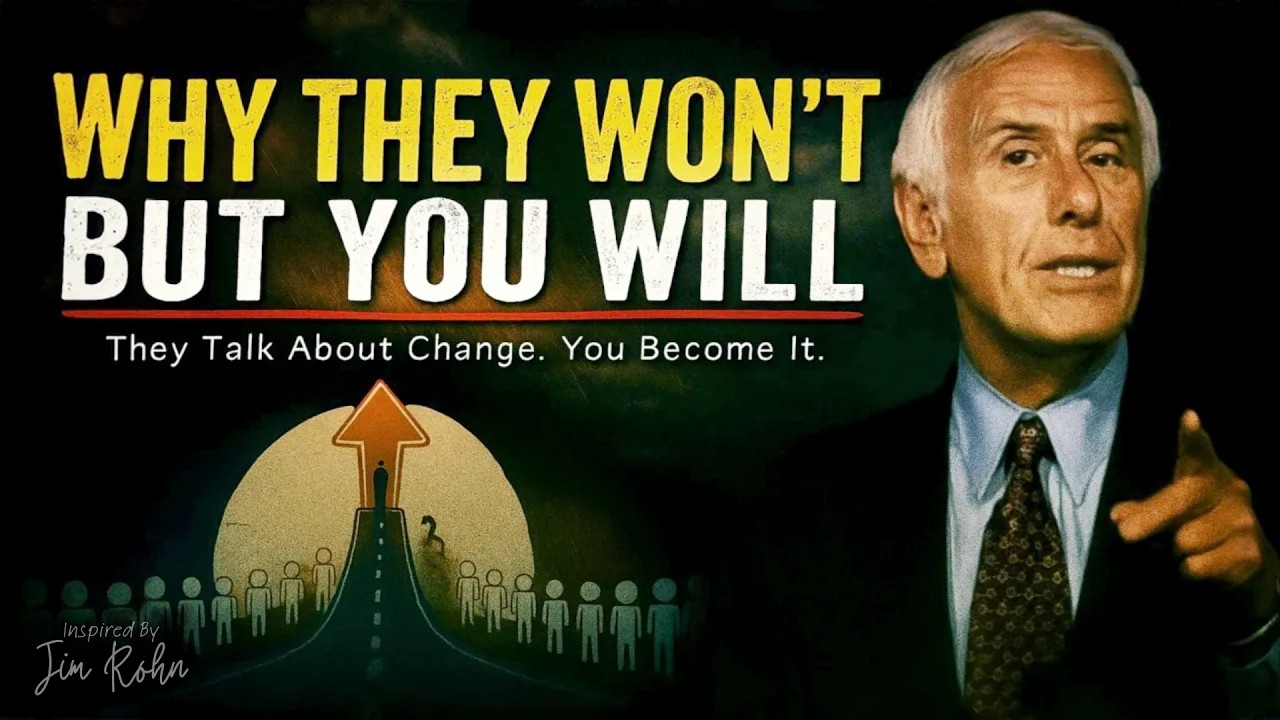 Why Most People Won't &mdash; But You Will | Jim Rohn Motivation